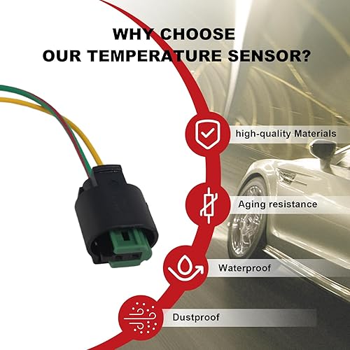 Miniatura 3 de Conector del sensor de temperatura del aire 2000-2025 para Benz A B C E S CLS CL GLA GLC GLE GLK GLS GL G ML R SLC SLK SLS SL All Full Series Número