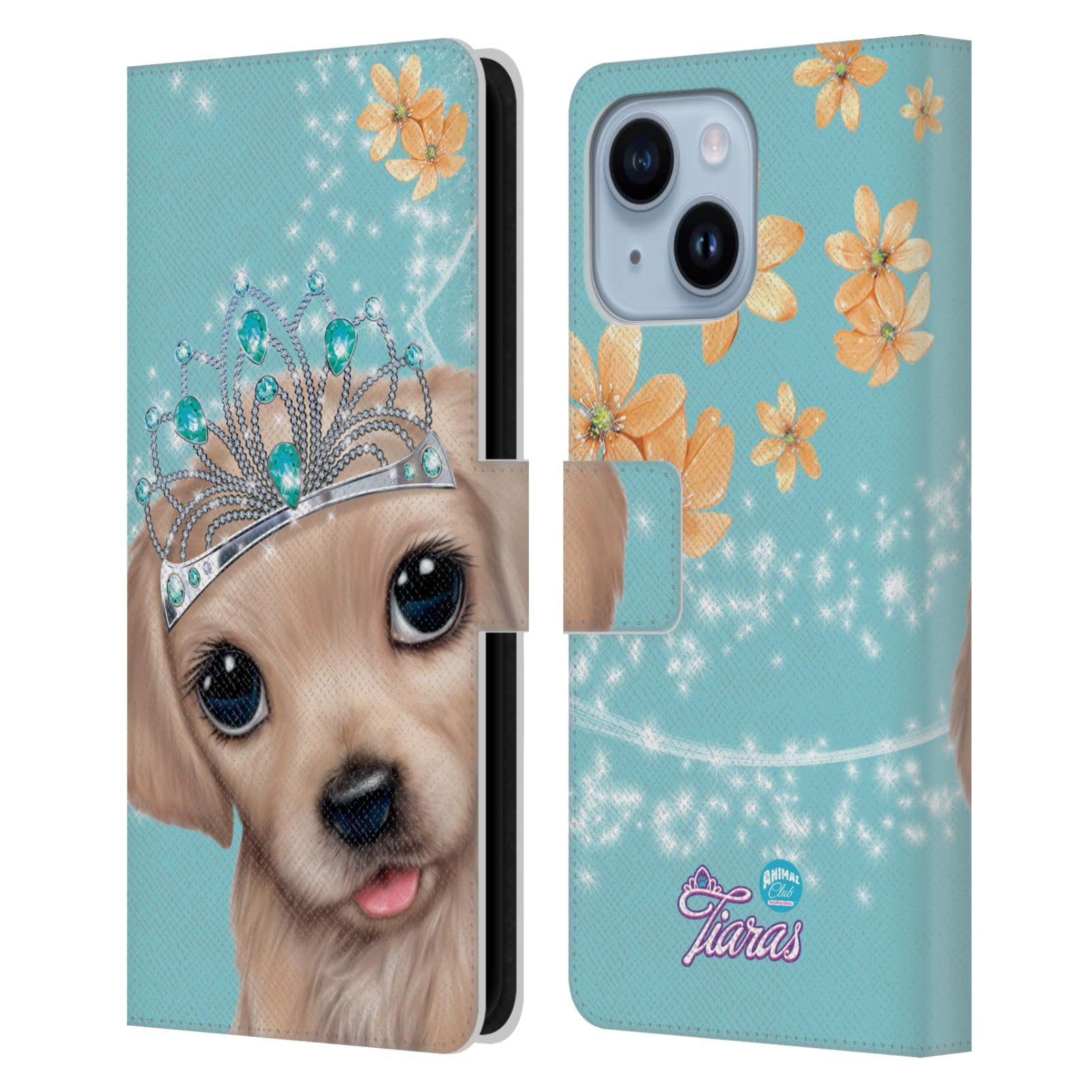 Coque rabat iPhone 14 Plus Golden Retriever pour éviter les rayures d'écran - 7
