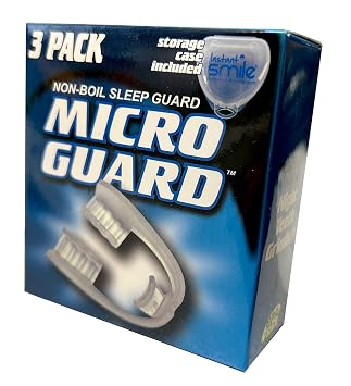 Instant Smile, Non Boil Micro Guard Sleep Guard - 3 Pack