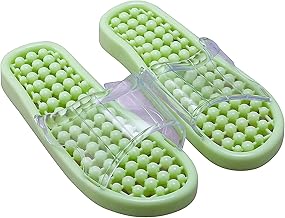 Istara Plastic Body Blood Circulation Acupressure Magnetic Chappal Slippers - Body Blood Circulation Slippers Manual Massage Products for Men and Women (Small = U.S (5-6) European (36-37))