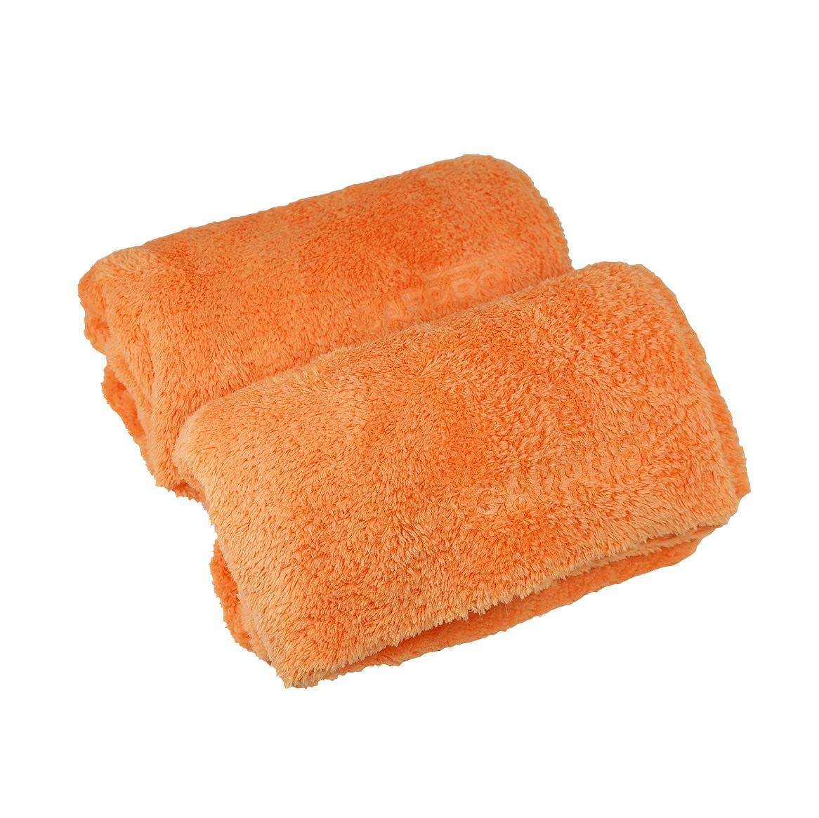 CarPro BOA orange microfibre Towel super soft, 350gsm 16"" x 16""