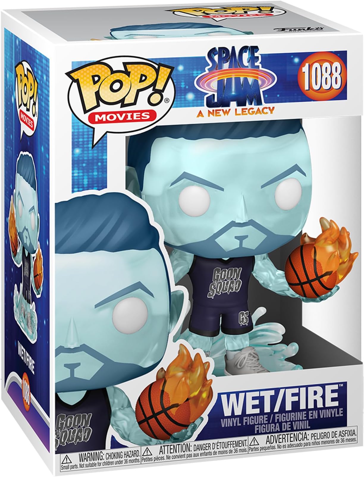 POP Movies: Space Jam, A New Legacy - Wet/Fire,3.75 inches, Multicolor (56229)