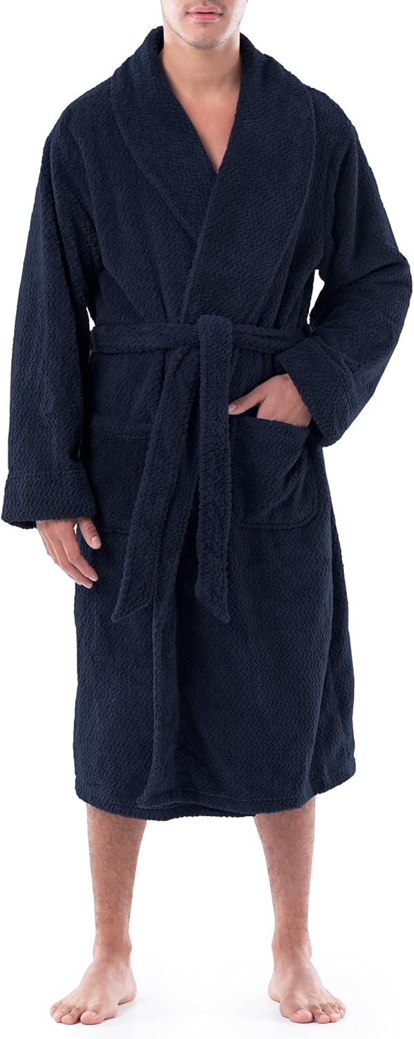Van Heusen Men's Comfort Soft Fleece Robe