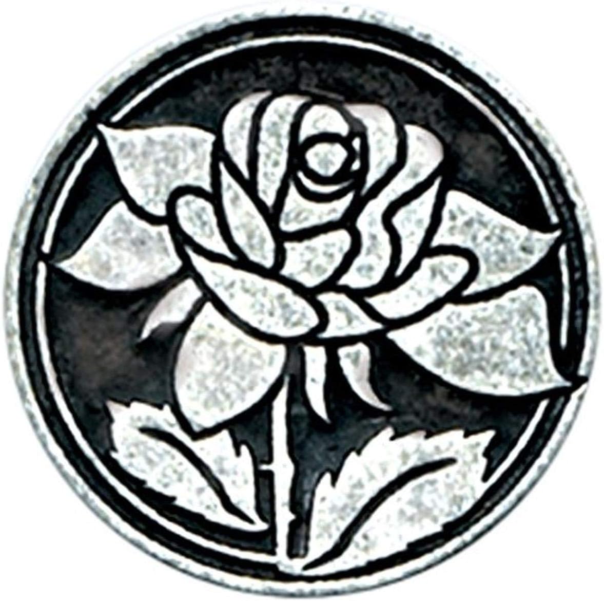 Cathedral Art (Abbey & CA Gift Love/Rose Pocket Token, 1-Inch, One Size, Metal
