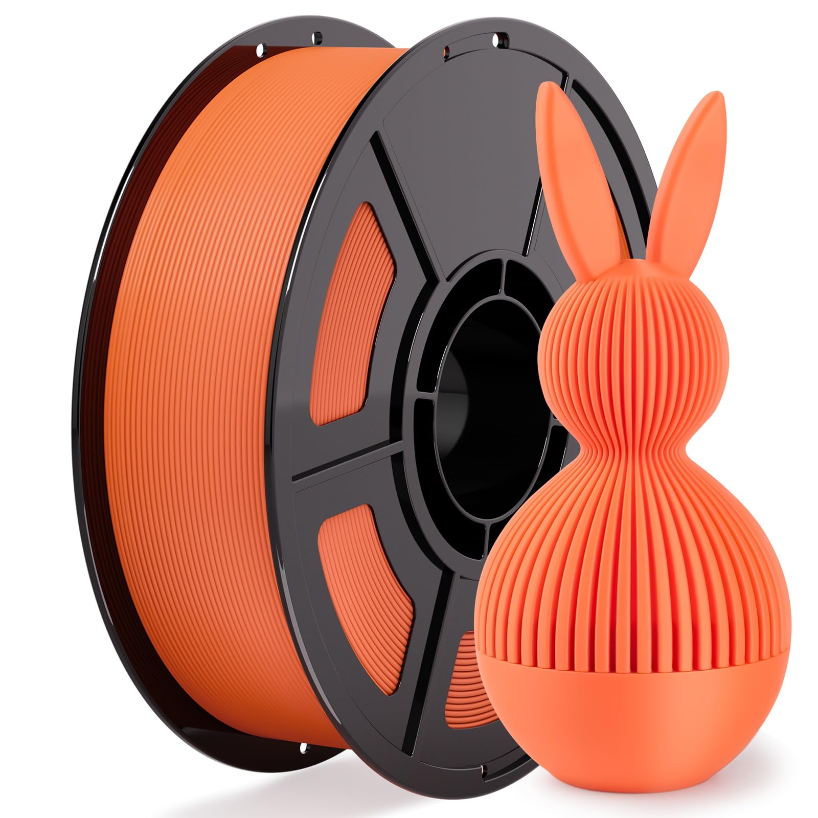 3D Printer Filament PLA Orange 30-300mm/s for Bambu Lab AMS,AMS Lite