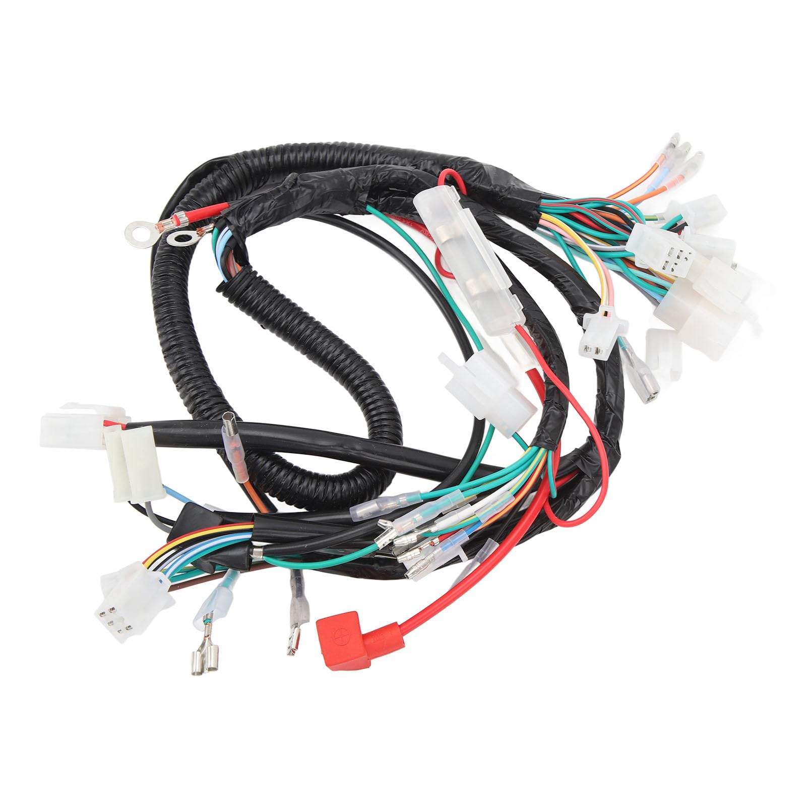 Dpofirs Kit Cablaggio Avviamento Motore per Impieghi Gravosi 12V per CT70 1969-1982, Cablaggio Avviamento Elettrico Facile Installare Sostituzione Rapida per gli Appassionati di Motociclette