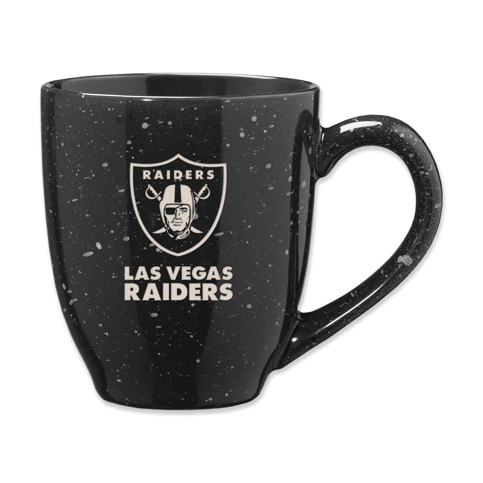 Rico IndustriesNFL Football 16 oz Team Color Laser Engraved Speckled Ceramic Coffee Mug