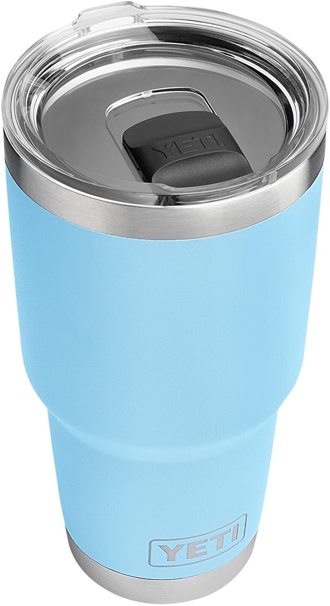 YETI Rambler Vaso aislado al vacío de acero inoxidable de 30 oz con tapa MagSlider