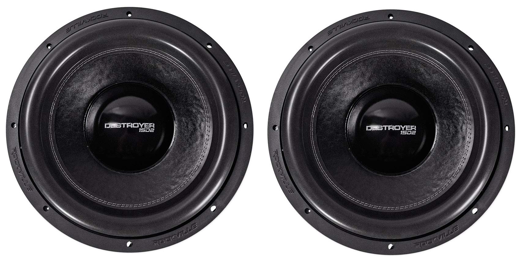 Amazon.com: Rockville Destroyer 15D2 8000-Watt Peak/2000-Watt RMS