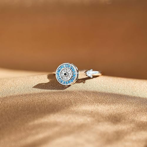 Miniatura 121 de 925 Sterling Silver Ring Minimalist Adjustable Rings Band Handmade Rings for Women Girls