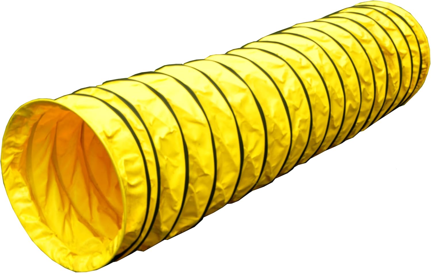 680 GSM Dog Aigility Yellow PVC Tunnel, 26" Diameter,15' 4" Pitch, 3.5 mm Wire, $339