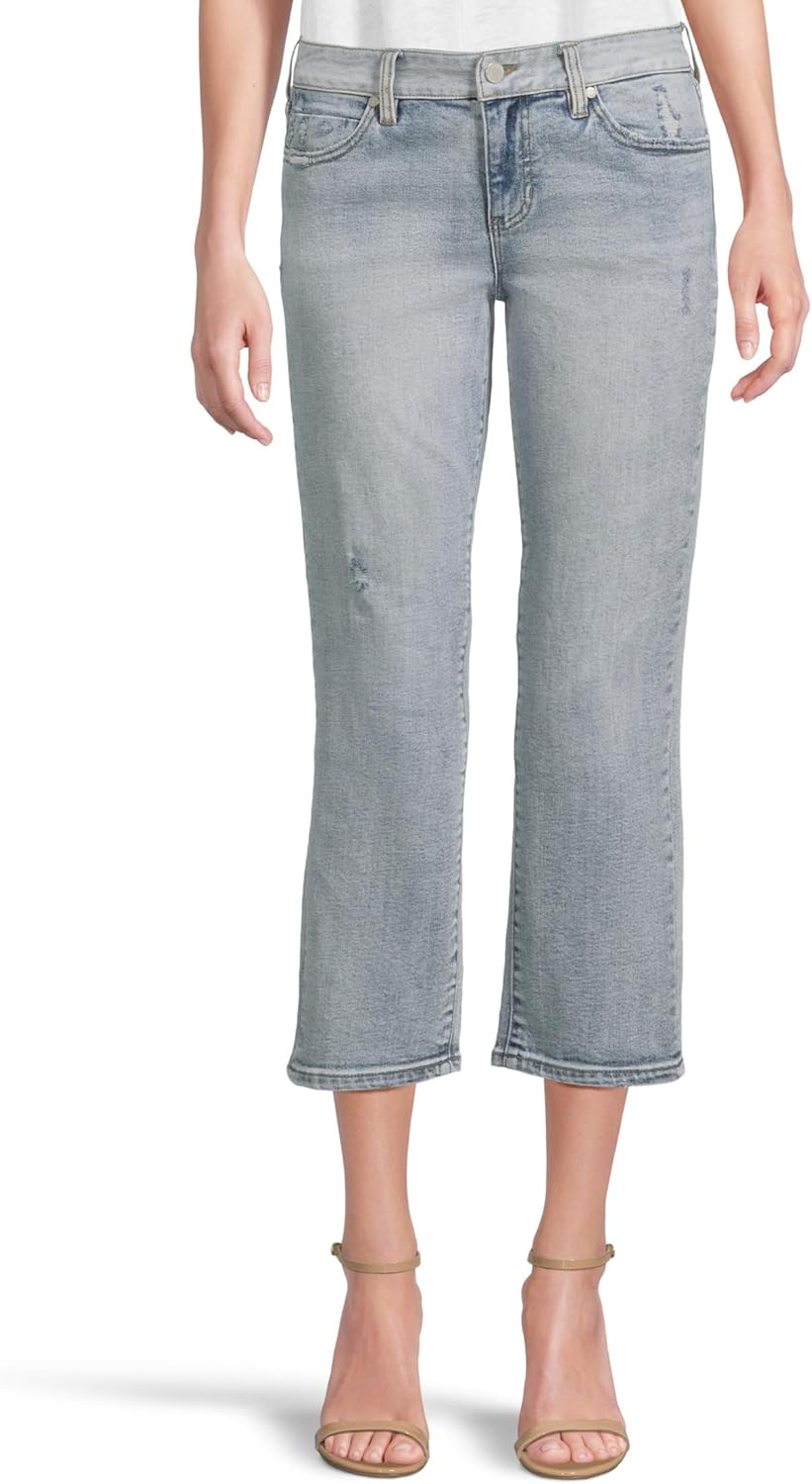 Liverpool Women's Liv Mid Rise Blocked Non-Skinny Skinny Jean 26"