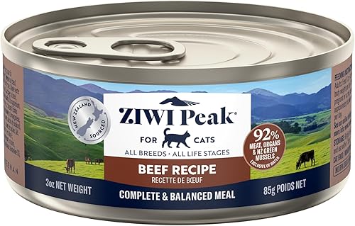 Miniatura 16 de ZIWI Peak Comida Húmeda para Gatos – Totalmente Natural, Alto en Proteínas, Sin Granos, Ingredientes Limitados, con Superalimentos