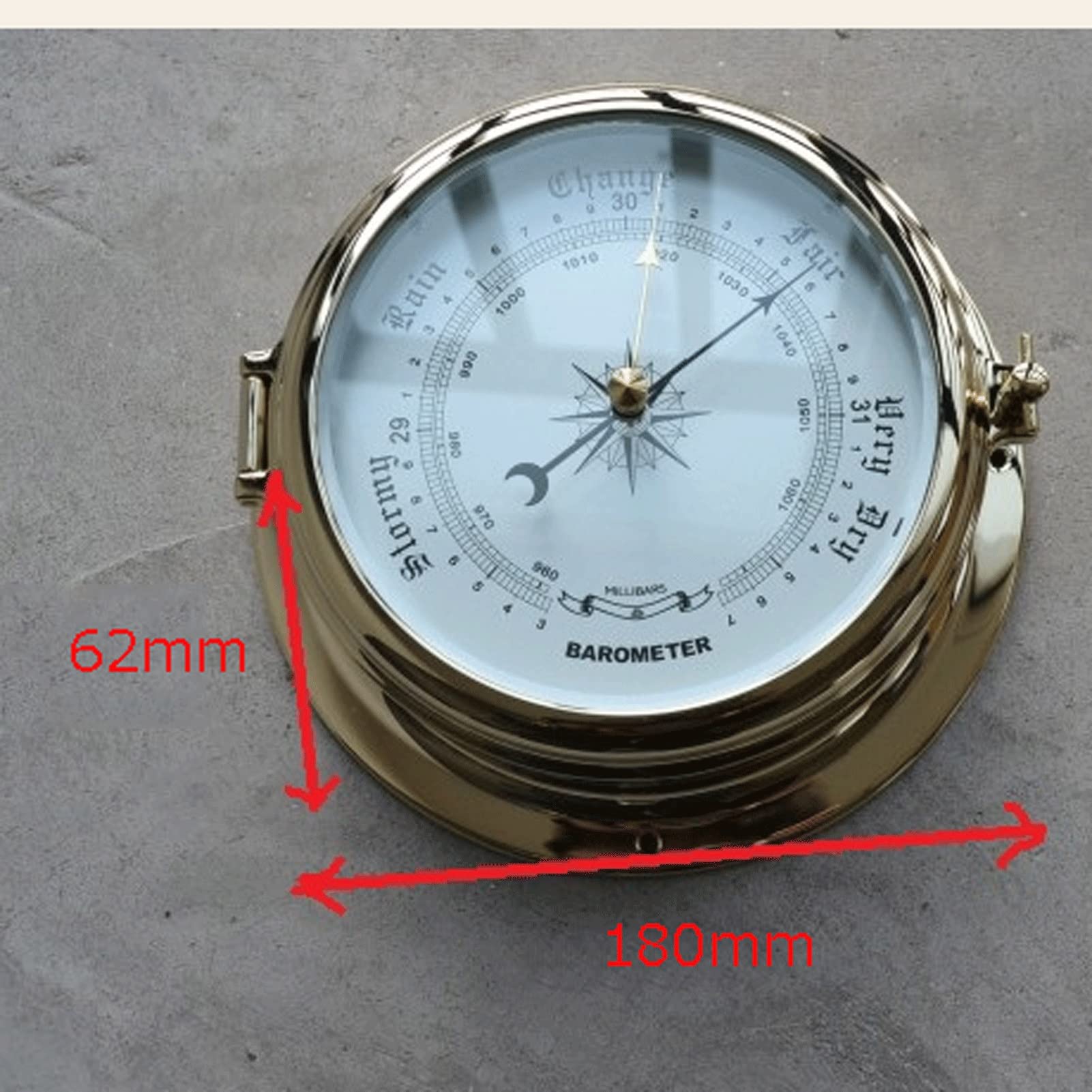 イギリス　雑貨　バロメーター　気圧計 ヴィクトリアン ウェザーバロメーター｜アンティーク家具・照明