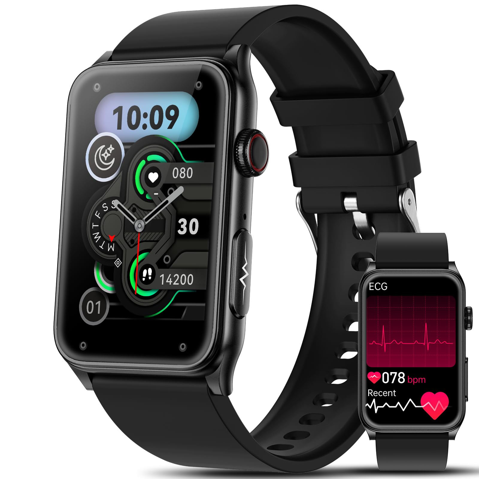 Marsyu Montre Connectée Bracelet Intelligent 1,57"