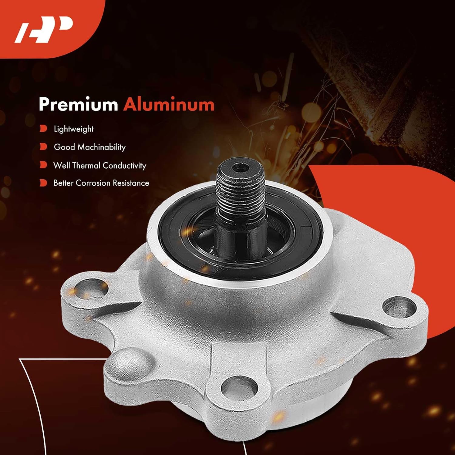 A-Premium Engine Oil Pump with O-Ring Compatible with Isuzu Amigo 1989-1993, Impulse 1985-1989, Pickup 1986-1995, Trooper 1986-1987, 2.0L 2.3L, Petrol
