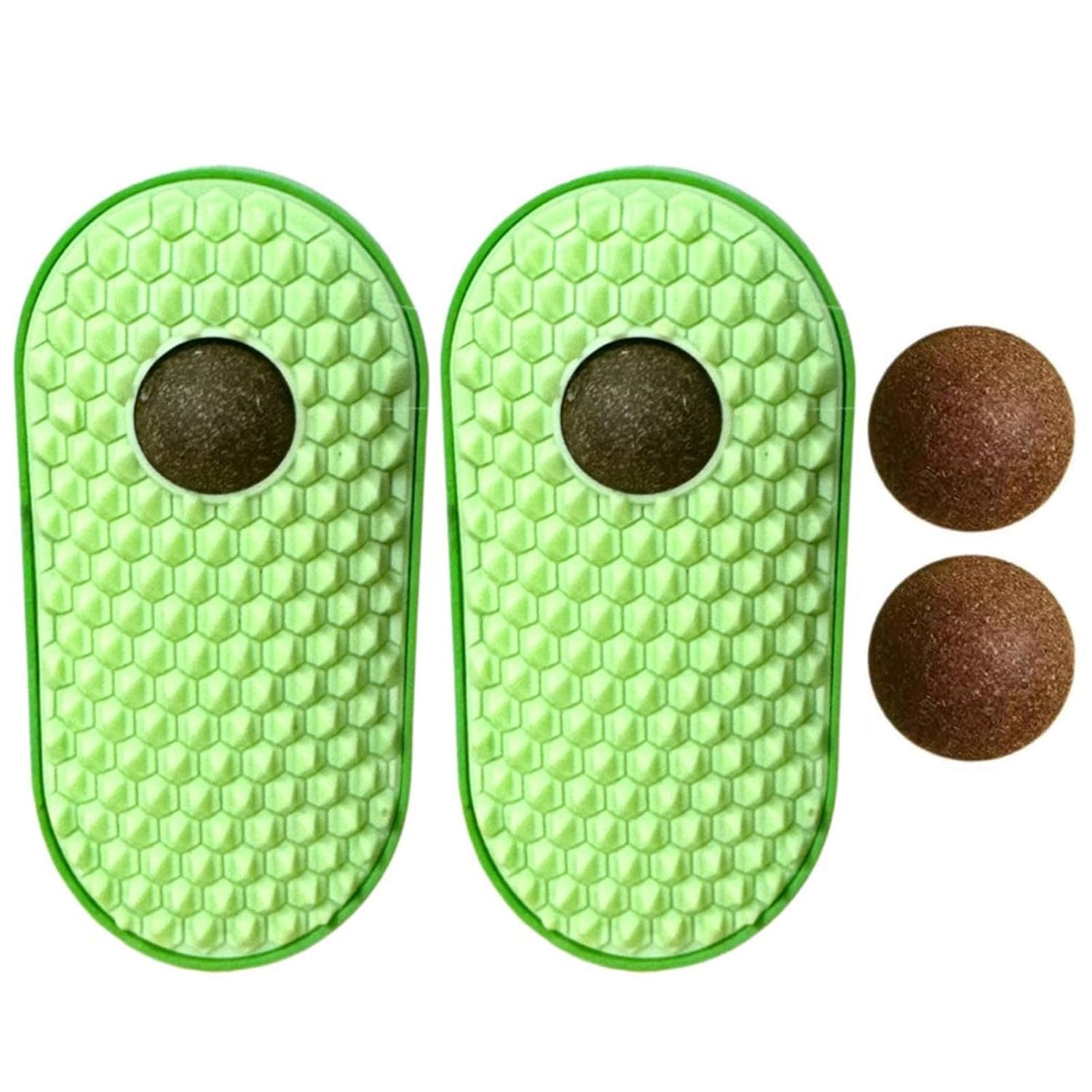 Pet Corner Self-Groomer Wall Corner Desk Leg Scratcher Grooming Brush Cats Scratch Massage Tool Catmint 2PCS