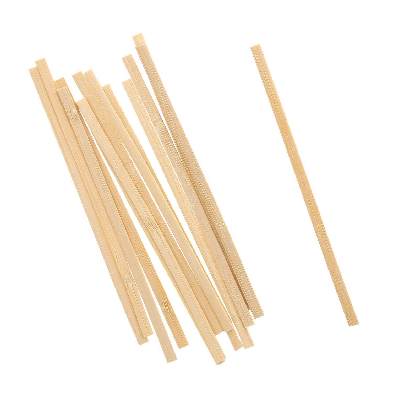 Somani Bamboo Coffee Stirrer Sticks | Tea Stirrer | Beverage Stirrer | Craft Stick 5.5 inches with Square end (Pack of 2500) 4