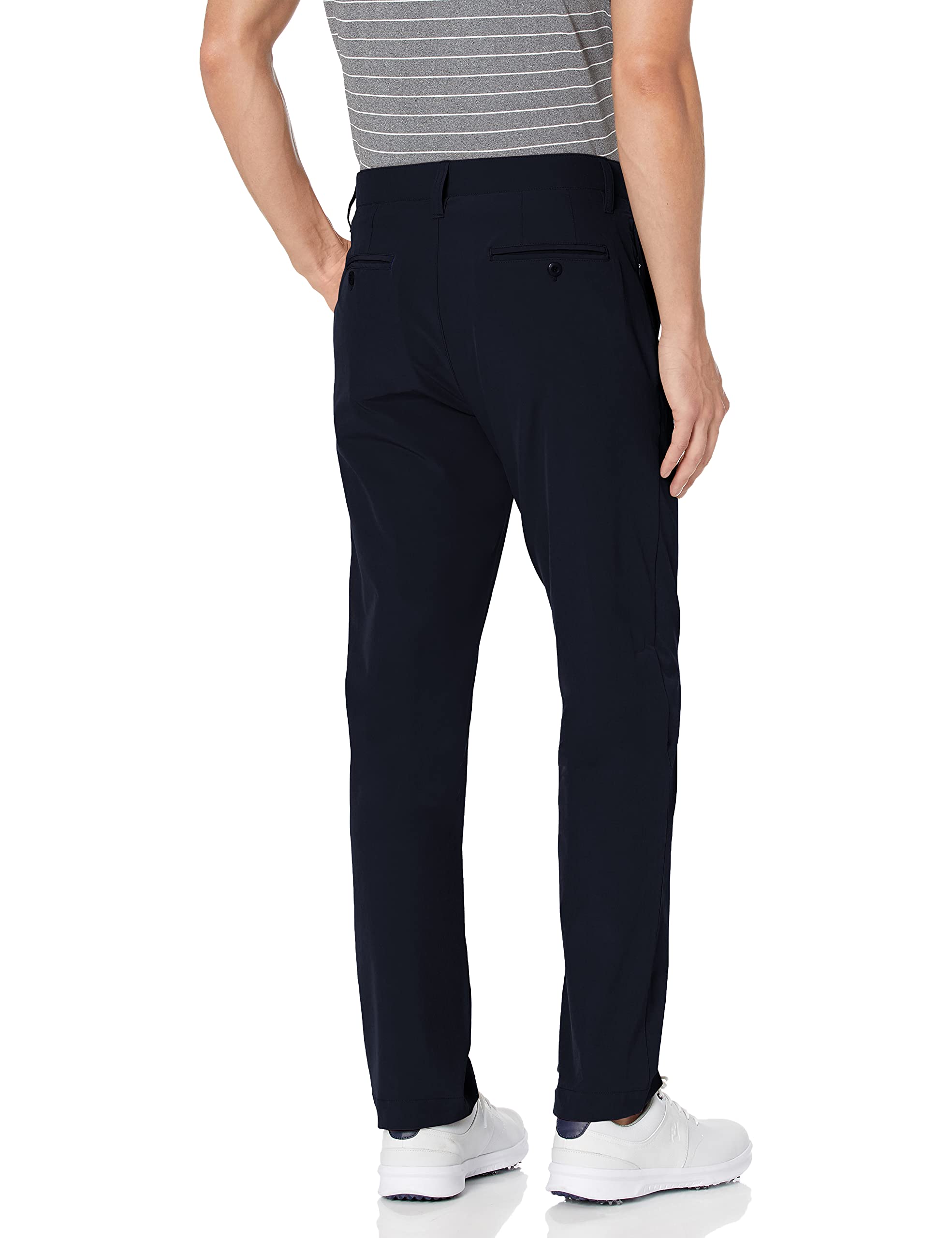 Fieldston Men's The Oxford 5 Pocket Performance Golf Pant (Comfort Fit), Navy, 36