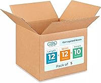Vista 57 de Cajas largas de envío y mudanza de 28 x 12 x 12 pulgadas (paquete de 10) – Resistencia extra 200 lb vs regulares – Cajas de cartón corrugado