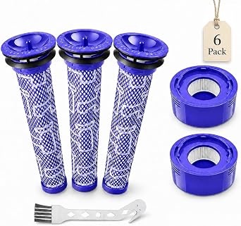 Filter Compatible with Dyson V7, V8 Animal and V8 Absolute Cordless Vacuum