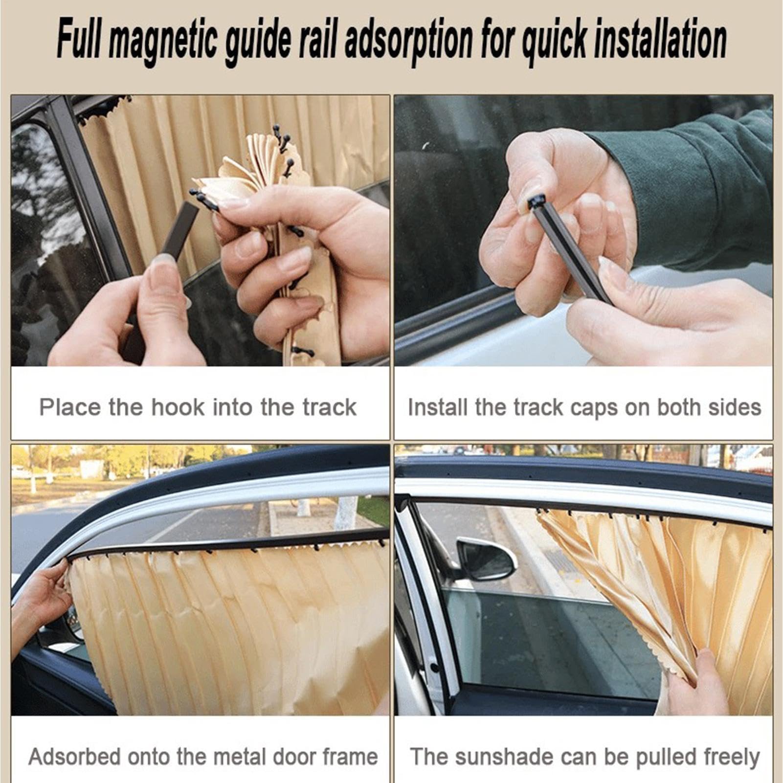 Parasol para ventanas laterales de coche