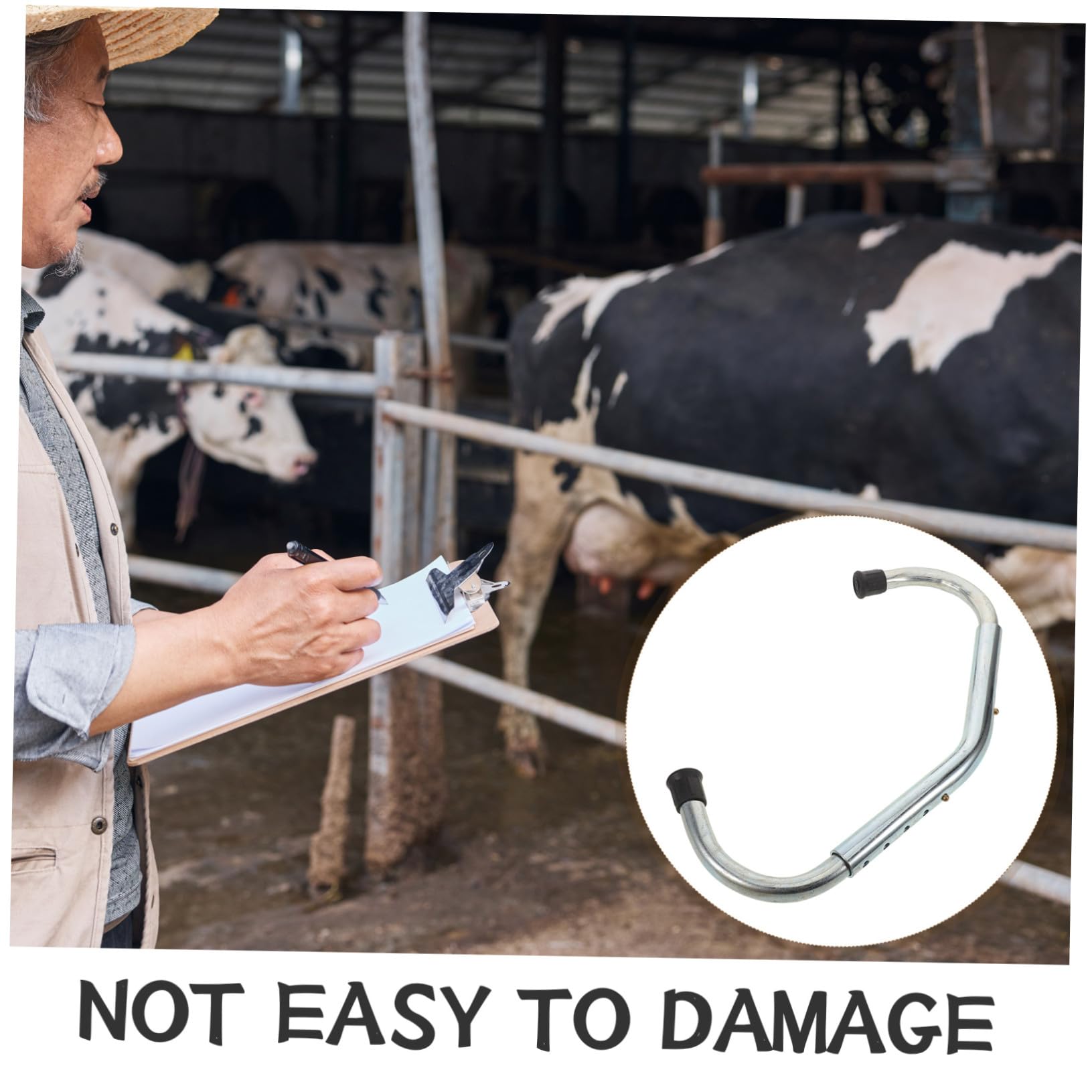 DOITOOL Dispositivo Veterinario Antipatadas Para Vacas Palo De Manejo De Ganado Equipo Veterinario Agrícola Herramientas Varilla Ajustable Para Ganado Accesorio Para Herramientas
