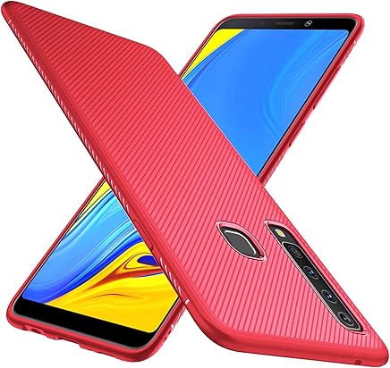 iBetter Samsung Galaxy A9 2018 Funda Fina de Silicona, Samsung Galaxy A9 2018 Funda Suave y Duradera, Funda de TPU. Funda para Smartphone Samsung Galaxy A9 2018. Rojo iBetter Samsung Galaxy A9 2018 Funda Fina de Silicona, Samsung Galaxy A9 2018 Funda Suave y Duradera, Funda de TPU. Funda para Smartphone Samsung Galaxy A9 2018. Rojo