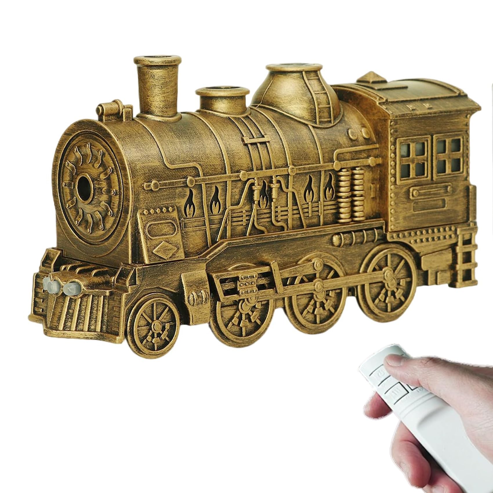300ml Train Humidifier Aroma Diffuser with Night Light Remote Control Auto-Off Ultra Quiet for Home Bedroom Office Desk