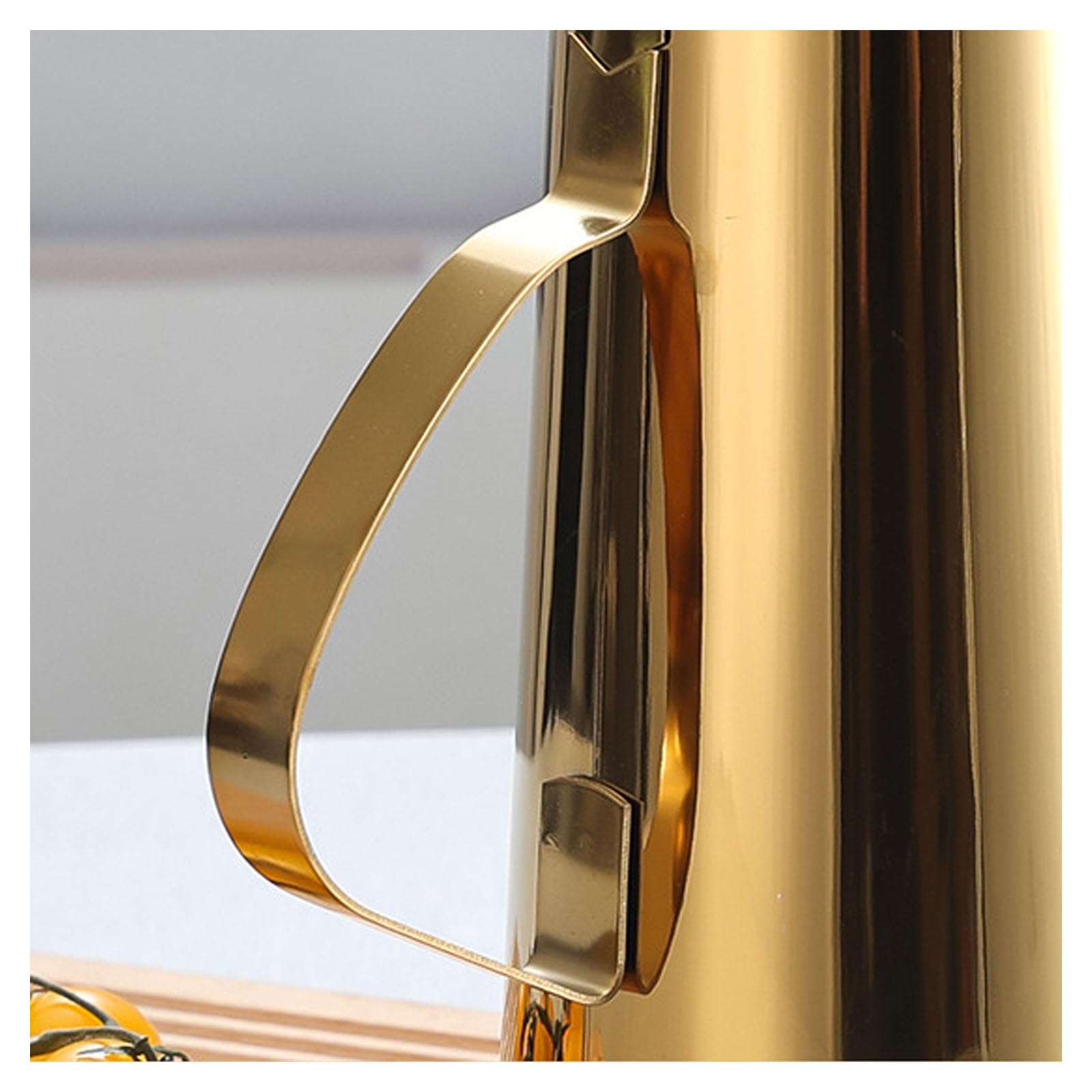 Bidon d'huile en acier inoxydable, cuisson avec long distributeur d'huile