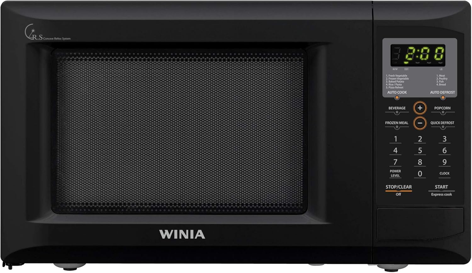 WINIA WKORX9GDEB 0.9 cu. ft. Countertop Microwave Oven