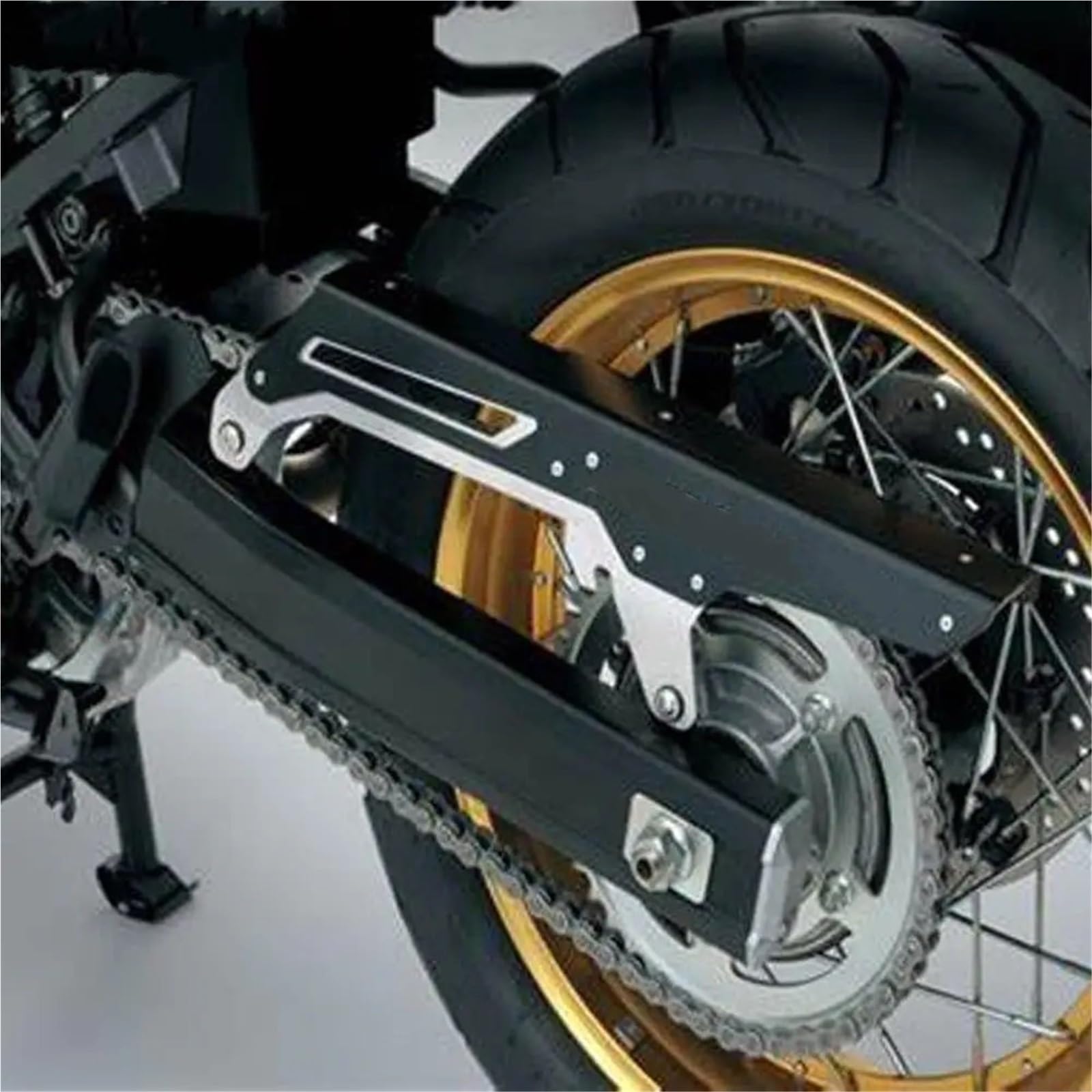 osłona łańcucha Pasuje do Suzuki DL650/V-Strom 650 2004-2020 Osłona ochronna łańcucha Prowadnica koła zębatego Osłona łańcucha osłona zębatki