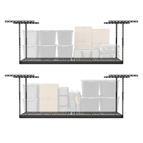 MonsterRax 2-Pack 3x8 Overhead Garage Storage product photo (Garage Storage) — ScooterReviewPro review
