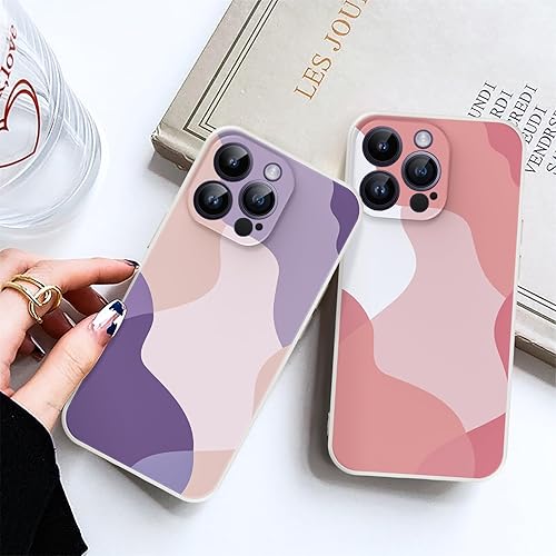 Miniatura 7 de Funda para iPhone 12 Mini, funda delgada de silicona líquida, a prueba de golpes, funda delgada para iPhone 12 Mini, funda protectora de cámara de