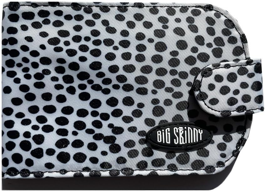 Big Skinny Women's Taxicat Bi-Fold Slim Wallet, Holds Up to 25 Cards