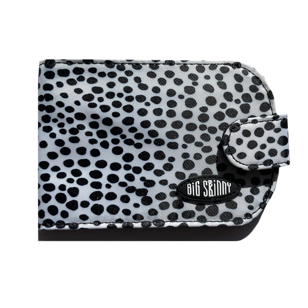 Big Skinny Women's Taxicat Bi-Fold Slim Wallet, Holds Up to 25 Cards