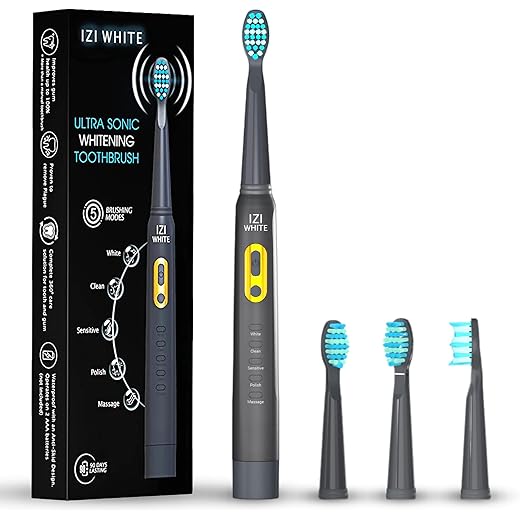 IZI White Ultra Sonic Toothbrush 40,000 vibrations/min