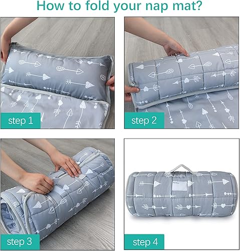 Miniatura 6 de Tapete para siesta con manta para regalo de mi cunacuna de viaje Joovy, súper suave y agradable a la piel, tapete de dormir perfecto para niños,