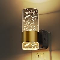 Vista 16 de Luz nocturna para enchufar en la pared, regulable, con sensor crepuscular, 3 colores de luz, blanco suave, blanco frío y ámbar, brillo ajustable