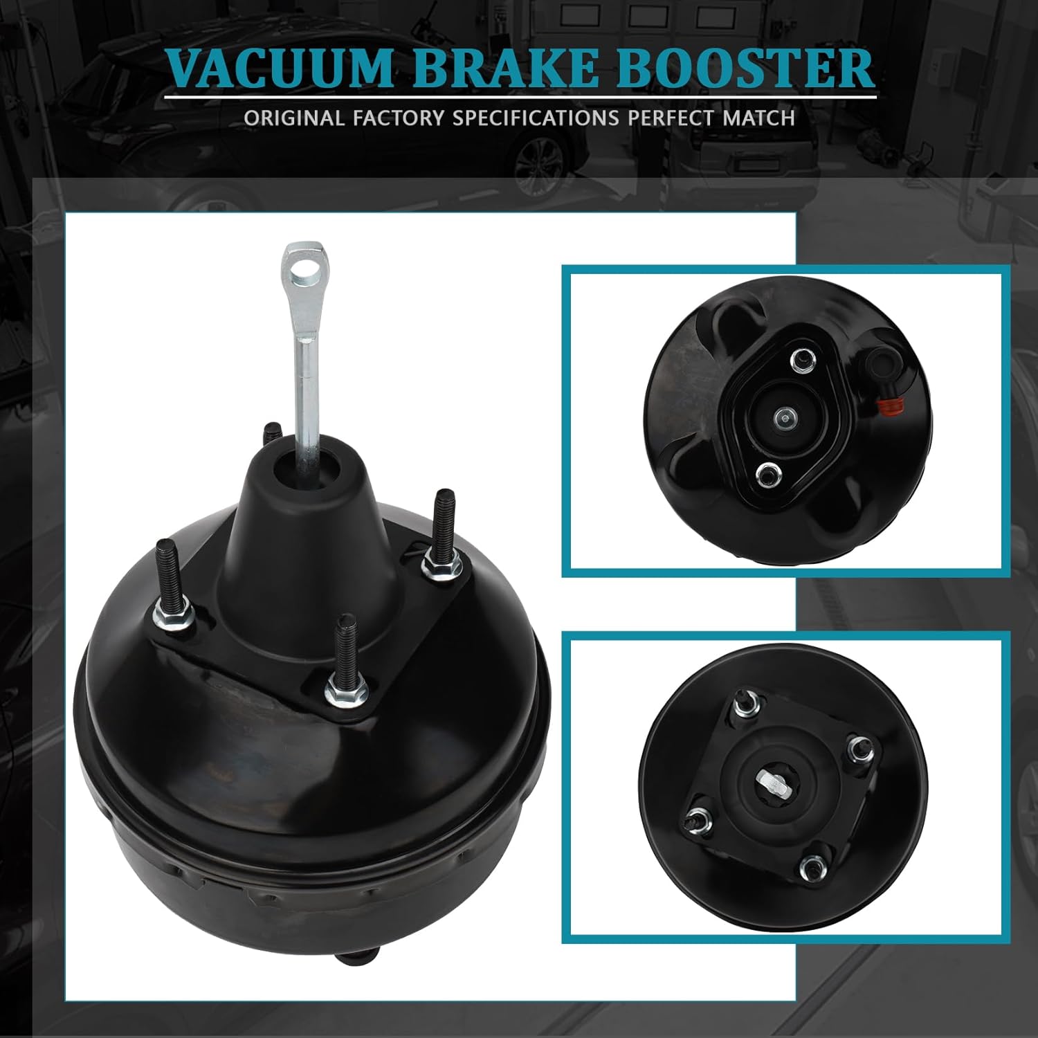 IRONTEK 54-71290 Vacuum Power Brake Booster Compatible for Chevrolet 1995-2005 Cavalier/ 2004-2005 Classic/ 1997-2003 Malibu 1997-1999 Oldsmobile Cutlass 1995-2005 Pontiac Sunfire