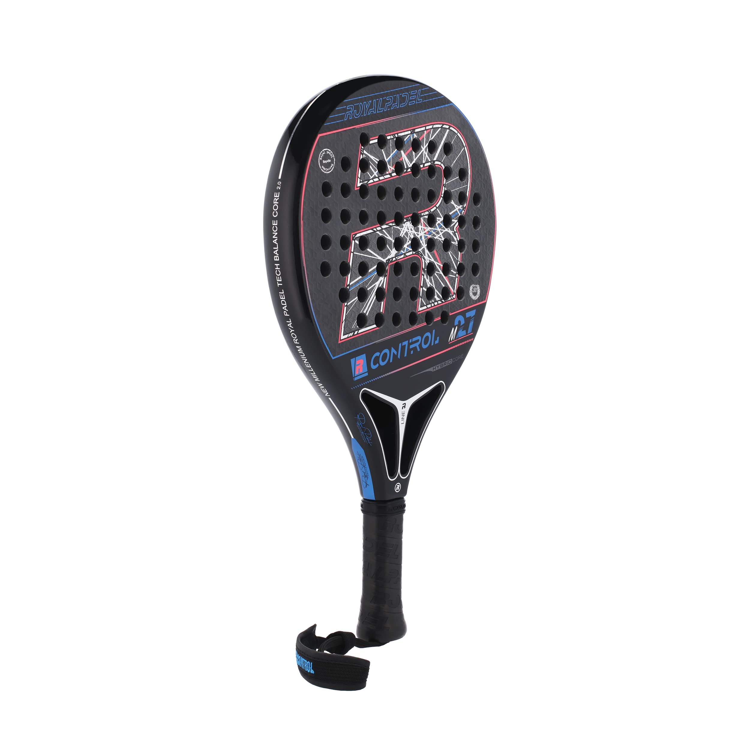Pala de pádel adutlo Royal Padel RP M27 Control Gris