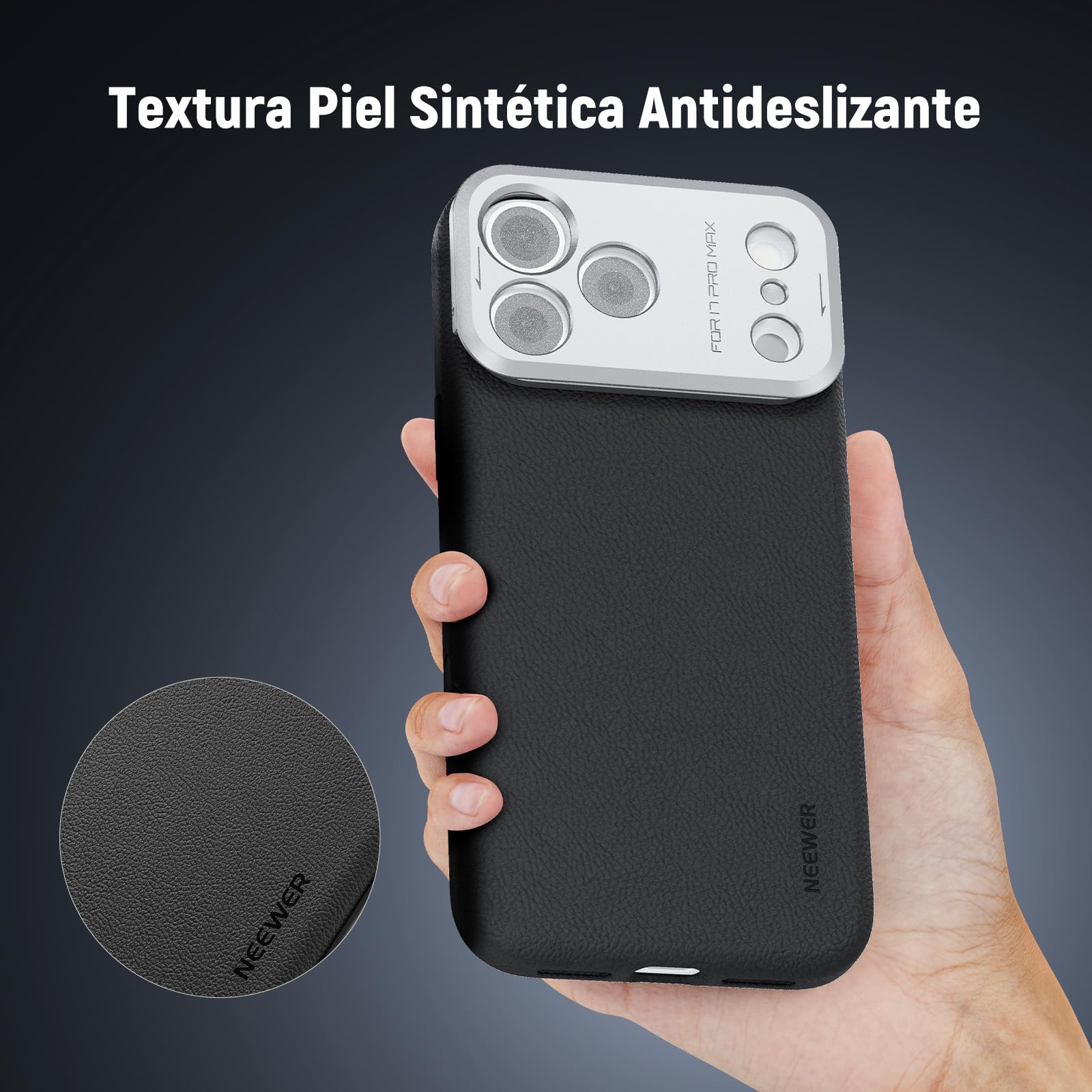 NEEWER Funda para Teléfono para MagSafe iPhone 17 Pro MAX, PA134