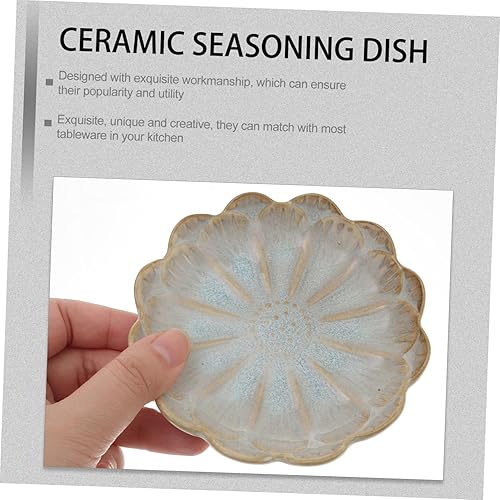 Miniatura 3 de 4pcs Sushi Dipping Bowl food sauce dish appetizer Storage Dish soy sauce bowl serving platter side dish bowls ceramic dipping dish ketchup cups