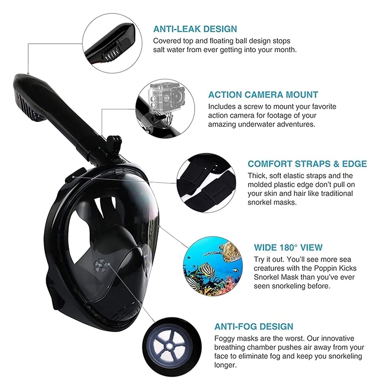 maschera da immersione, Maschera subacquea, maschera sicura, antiappannamento, integrale for snorkeling, nuoto, attrezzatura for immersioni, for donne e uomini