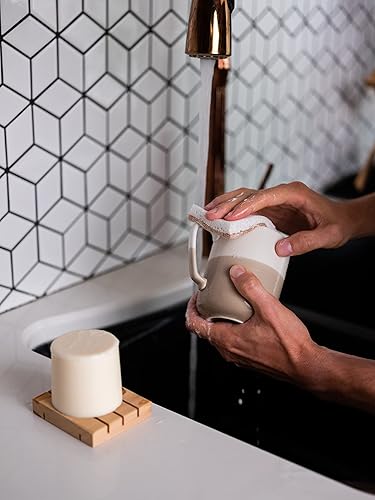 Miniatura 3 de Meliora Productos de limpieza Jabón de platos sin plástico para lavar a mano, 7 onzas (limón)