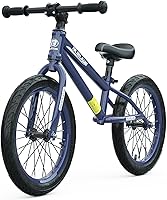 Vista 10 de GASLIKE 16 Inch Balance Bike for Big Kids Boys and Girls, No Pedal Sports Training Bicycle, Adjustable Seat Pneumatic Tires Quick Assembly
