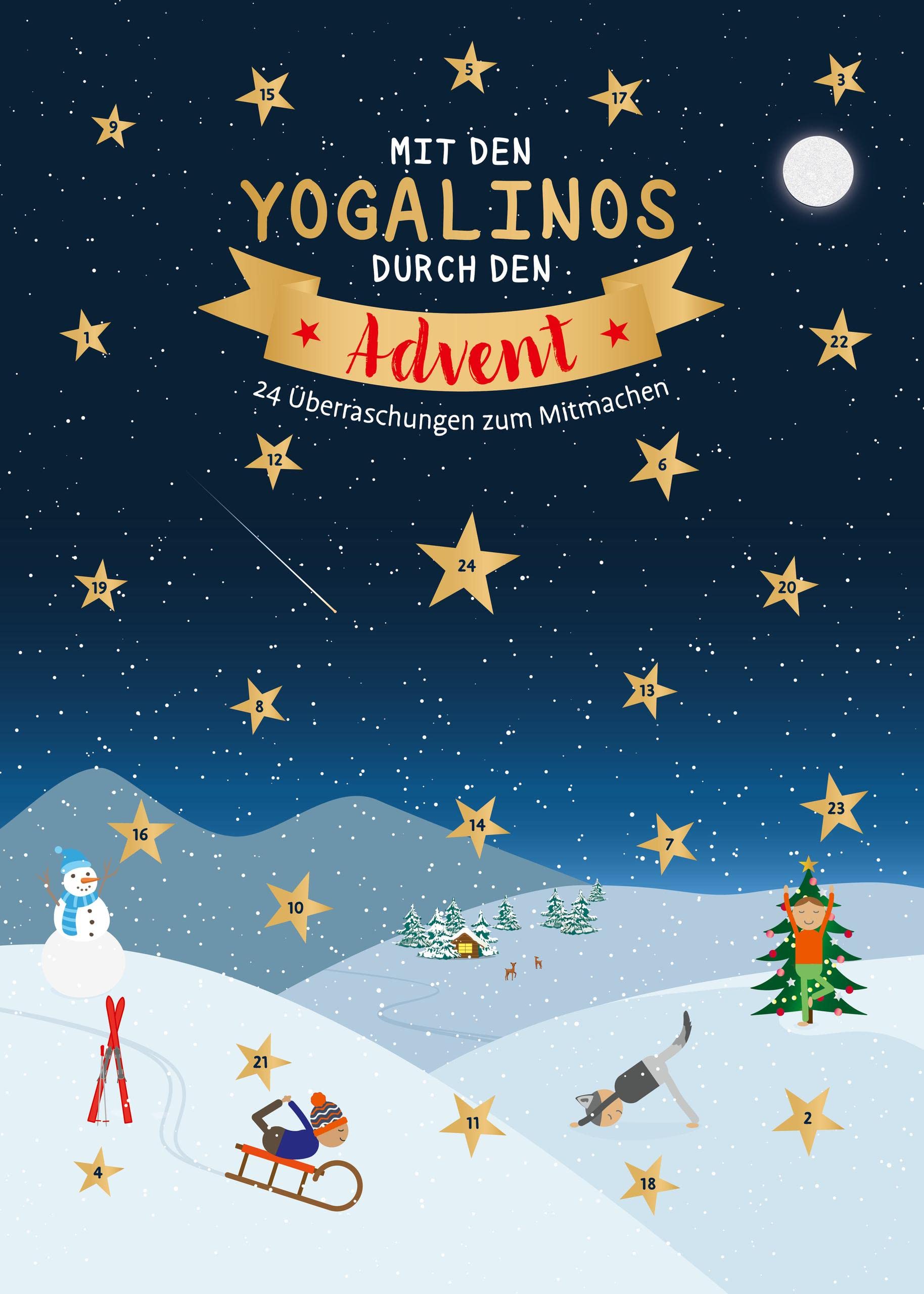 Mit den Yogalinos durch den Advent: 24 Überraschungen zum Mitmachen