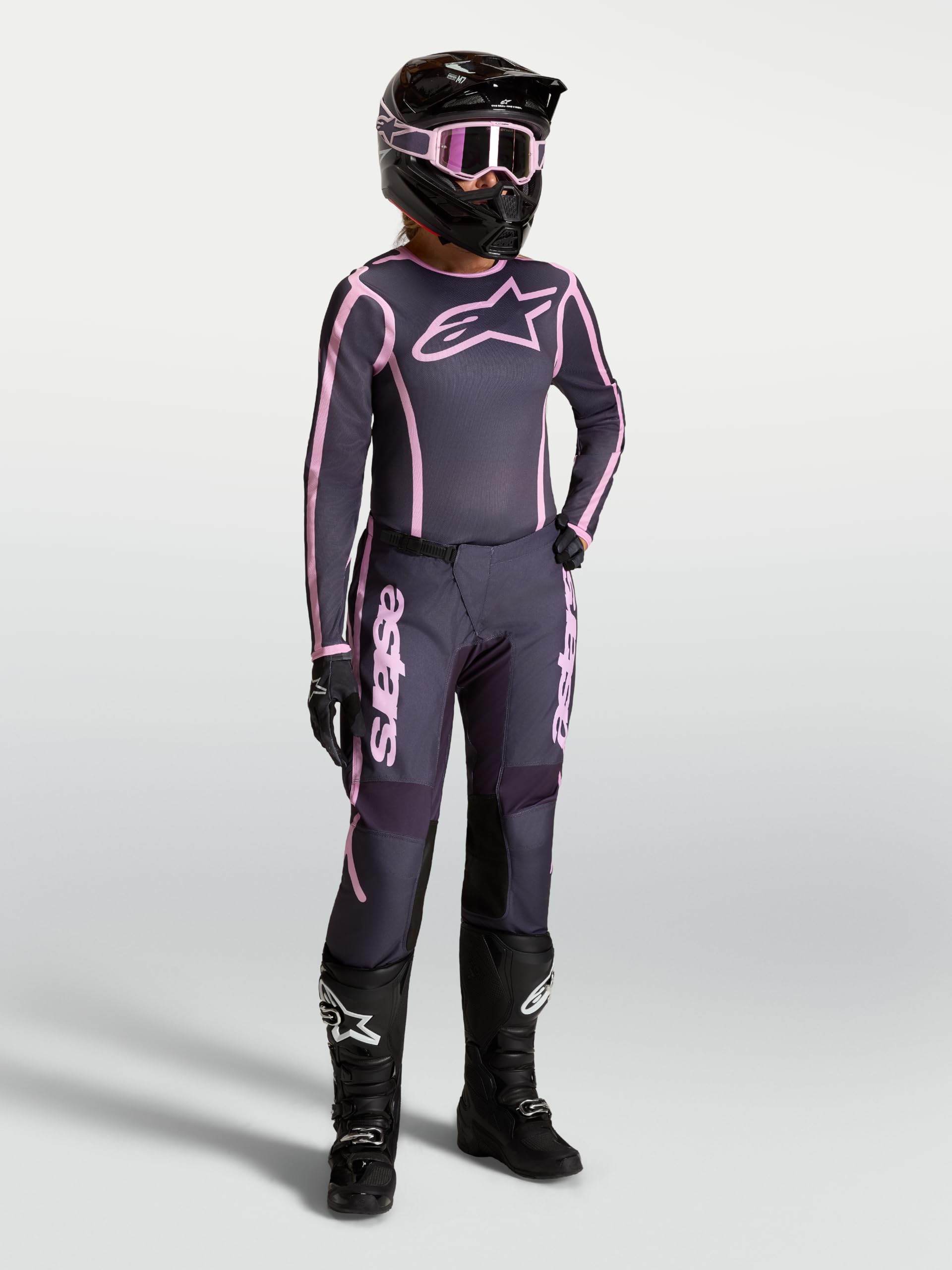 Alpinestars Stella Fluid Apex V2 Damska koszulka motocrossowa, S