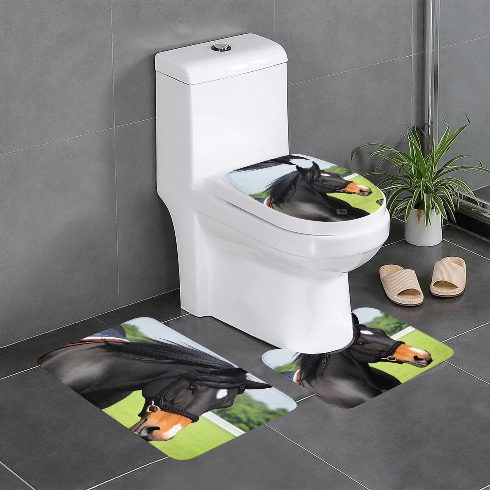 Tapis de salle de bain antidérapants WHJDPP pour éviter les glissades sur sol humide