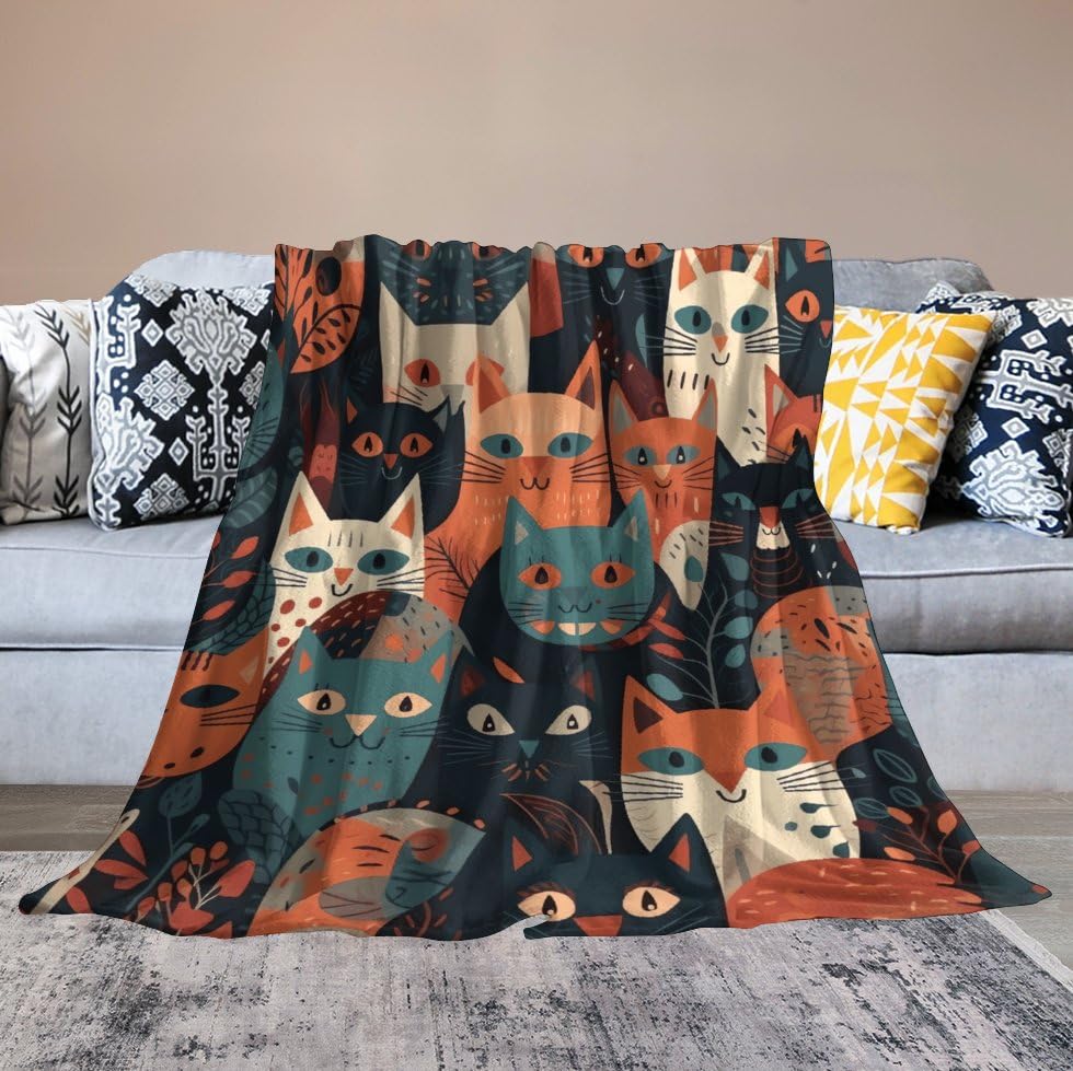 Couverture en micro-polaire haut de gamme au toucher flanelle soyeux